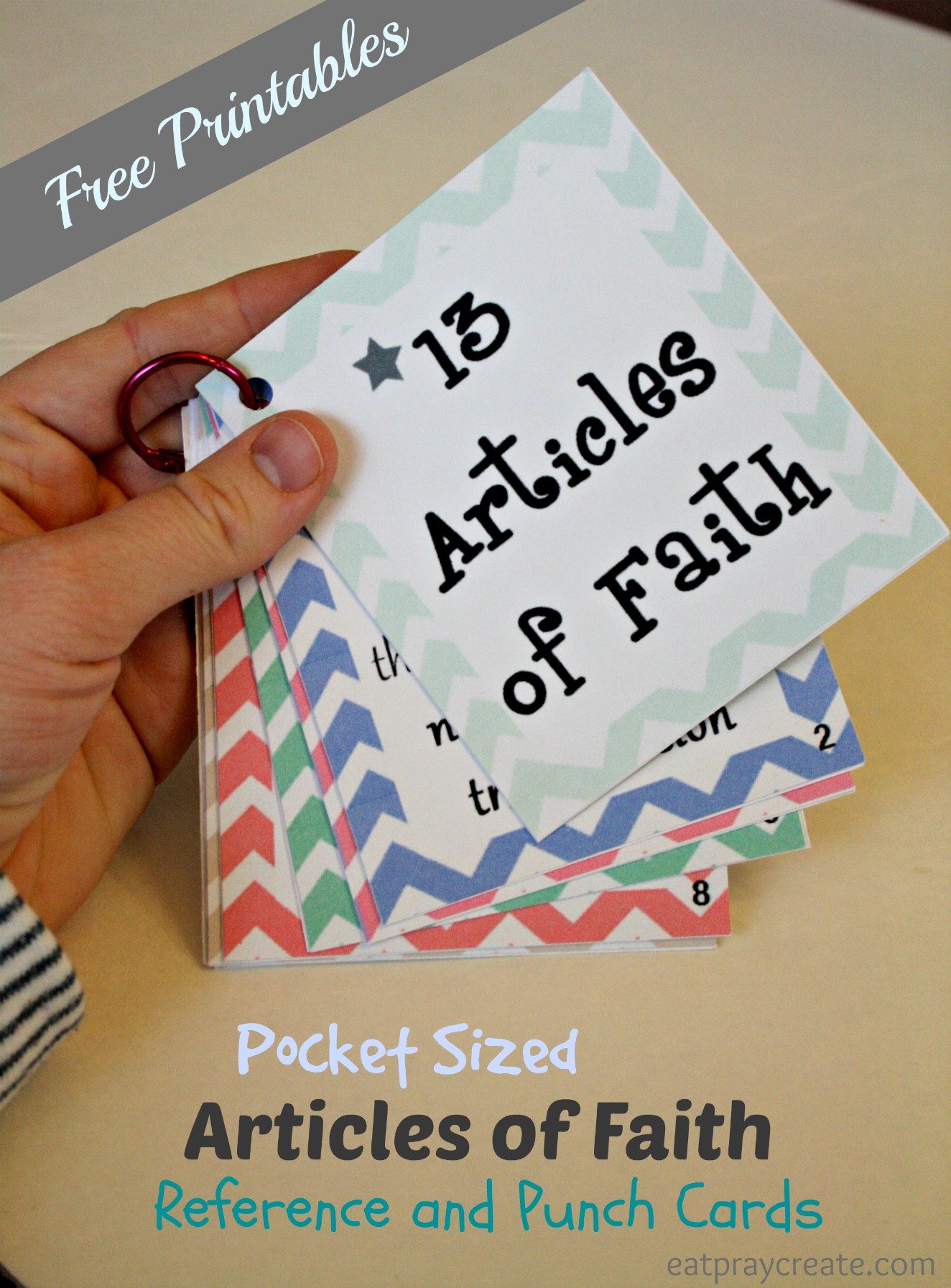  Free Printable Article Of Faith Cards Erika Printable