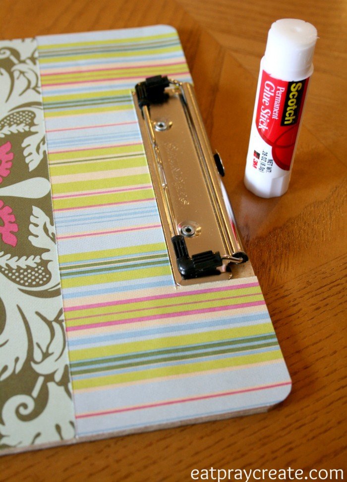 DIY Washi Tape Clipboard for Back to School Teacher Gift