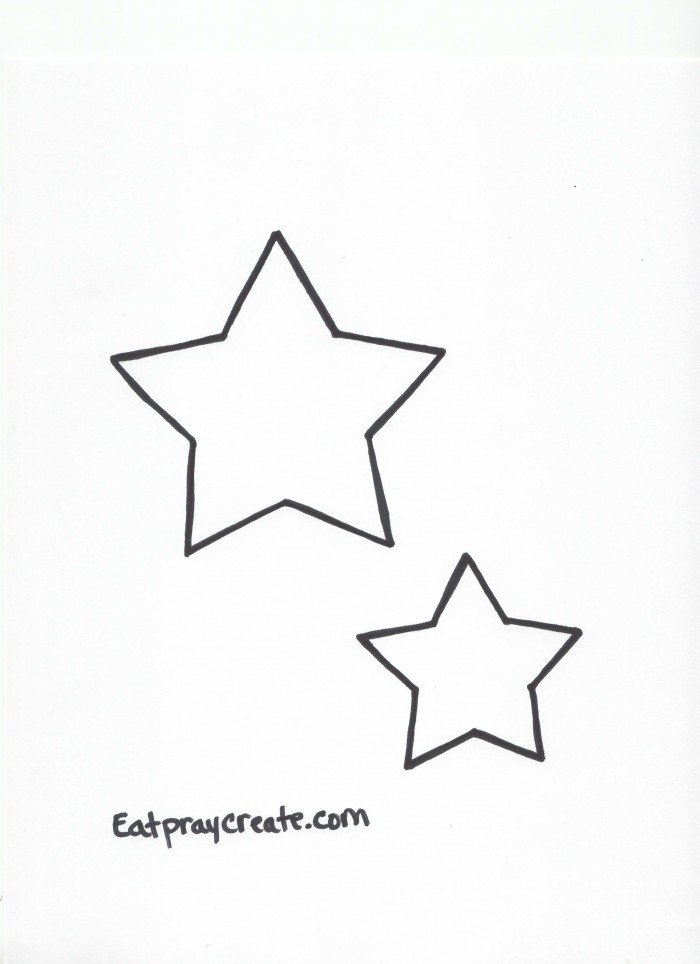 Stars Paper Hat for 4th July/ Memorial Day - a Celebrations Hat to decorate