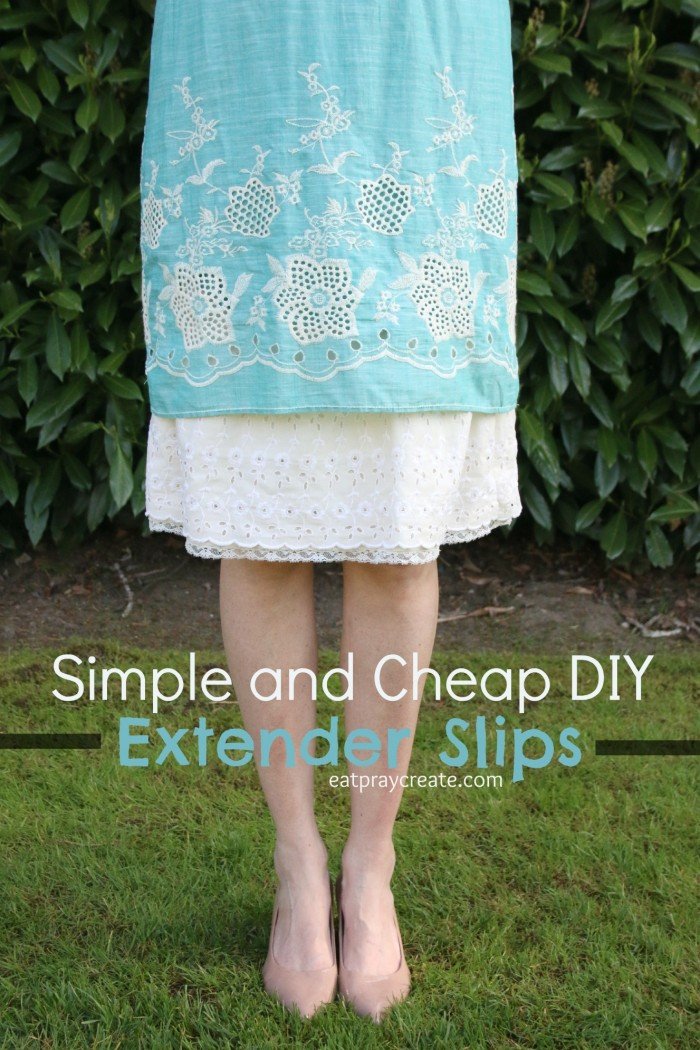 Lace Skirt Extender Tutorial - Sisters, What!