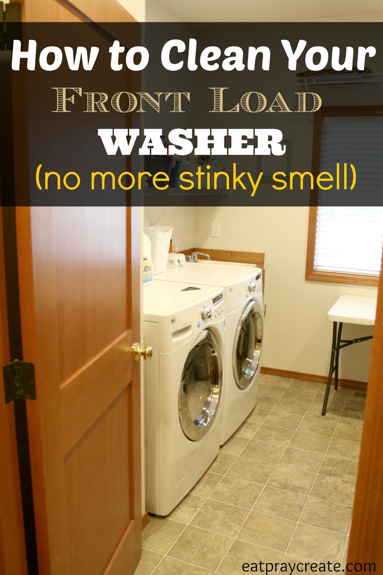 How To Keep A Front-Load Washing Machine Clean & Smelling Sweet