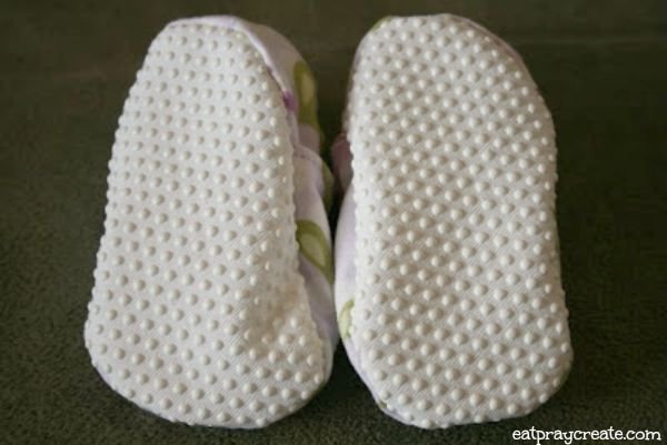 Purple Bottom Baby Shoe