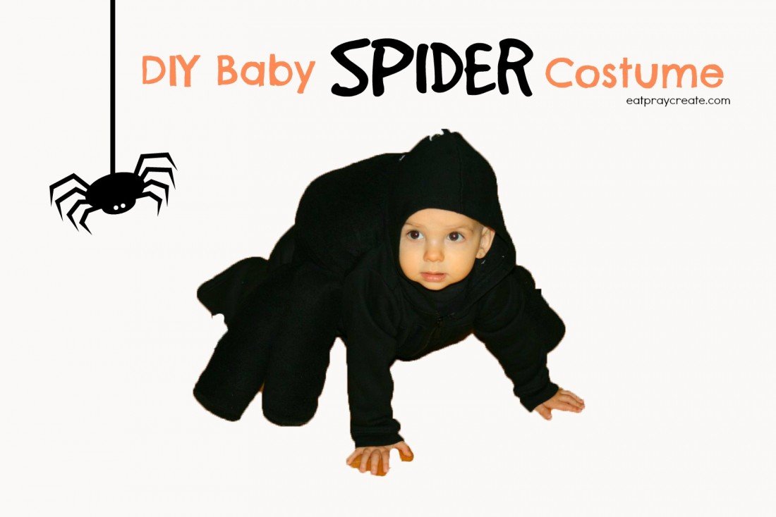 DIY Baby Spider Costume